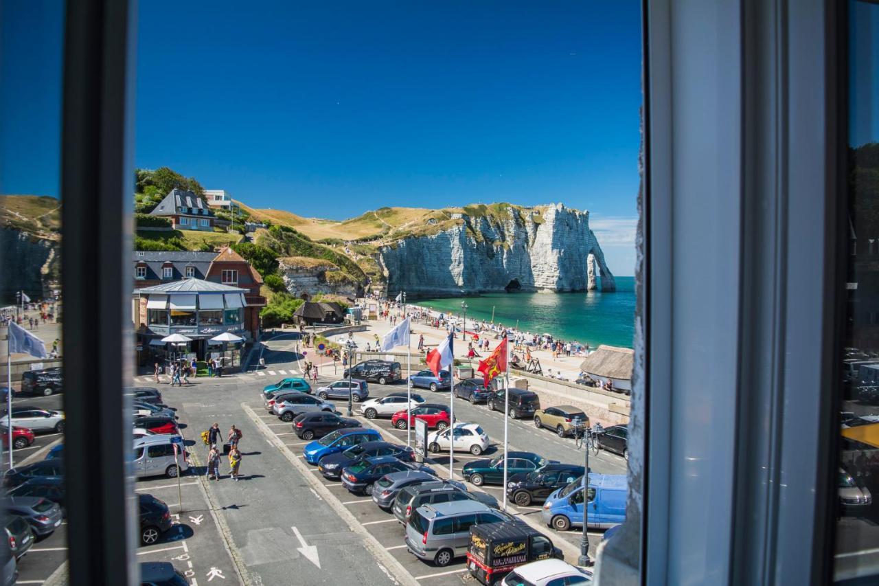 La Belle Vue Le Diamant Des Yeux Mer Et Golf Front Mer Etretat Exterior photo